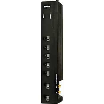 Surge Protector w/Coax Protection ~ 4' Cord