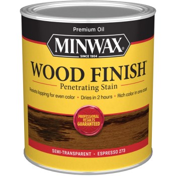 Minwax 700504444 Wood Stain Finish, Espresso ~ Quart