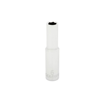 GearWrench Deep Socket, 6-Point - 1/4" Drive, 6mm