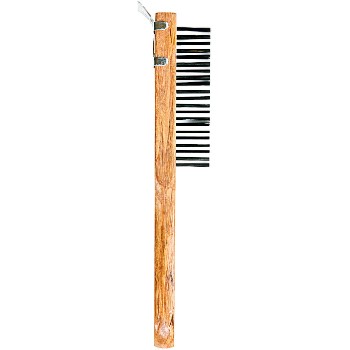 Long Handle Wire Brush  w/Scraper Blade