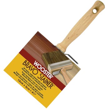 Wooster 0F51190046 Bravo Stainer Brush ~ 4.75"