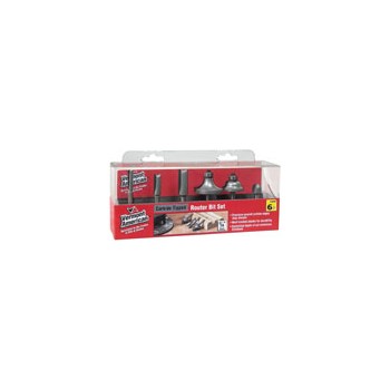 Router Bit Set - 6 piece