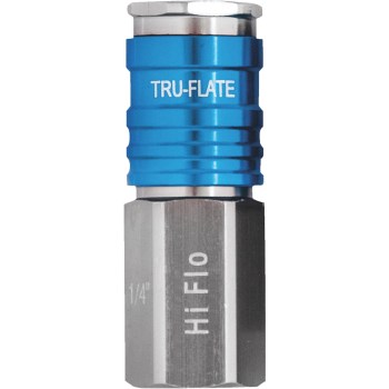 Hiflo Female Coupler ~ 1/4"