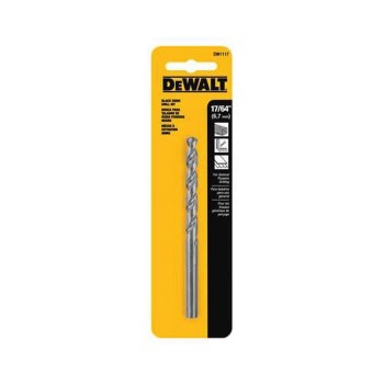 DeWalt Black Oxide Drill Bit - 17/64"