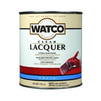 Watco 63241 Satin Lacquer Finish, Quart