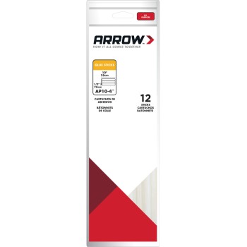 Arrow Fastener Ap10-4 Glue Sticks, All Purpose ~ 10"