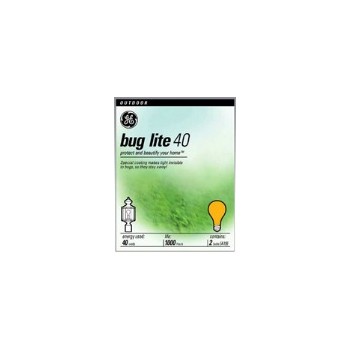 Ge 49895 Bug Light Bulb, 11 Watt