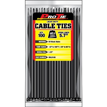 Cable Ties ~ 5.7in. 100pk 