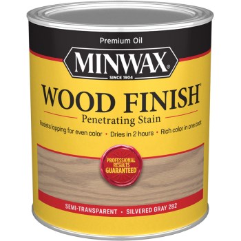 Wood Finish Stain, Silver Gray ~ Qt
