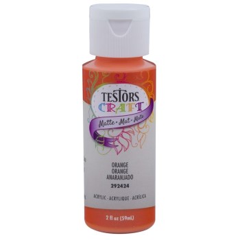 Acrylic Paint, Orange - 2 oz