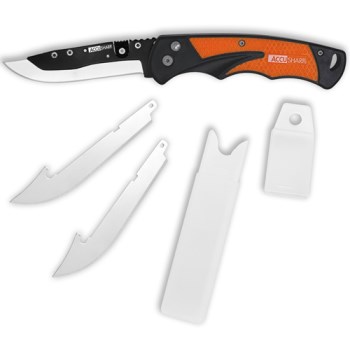Accusharp Razor Knife, Orange - 3-1/2"
