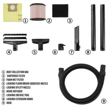 Vhj1612pf 16g 6hp Wet Dry Vac