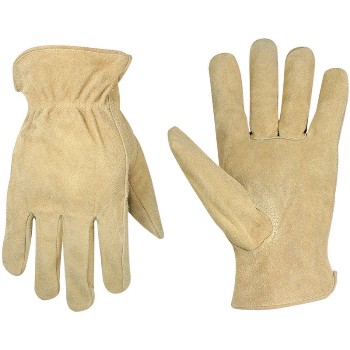 Lg Tan Cwhde Drvr Glove