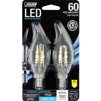 Feit Electric  BPCFC60/850/LED/2 Deco Bulb