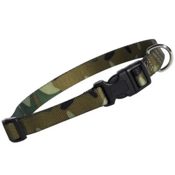 Casual Canine Camo Dog Collar, Green - 18" to 26"