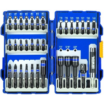 Impact Fastener Driver Bit Set ~ 33 Pieces