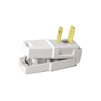 Leviton C22-321-W White Easy Wire Plug