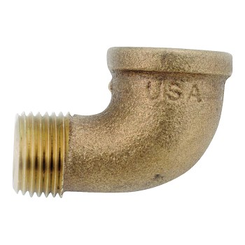 Anderson Metals Lead Free Brass Street Elbow - 1"