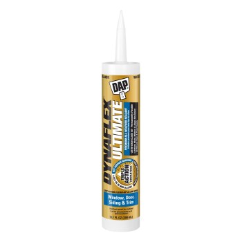 DAP Dynaflex Ultimate Premium All-Weather Sealant, White - 10.1 oz