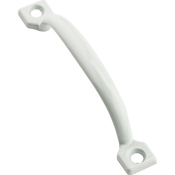 National N117-711 Screen Door Pull, White  ~  4 3/4"