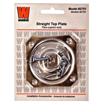 Waddell 02751 Straight Top Plate