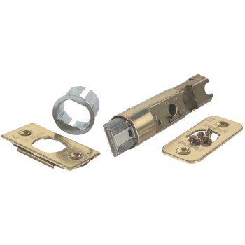 6-Way Plain Replacement Latch, Polished Brass Finish