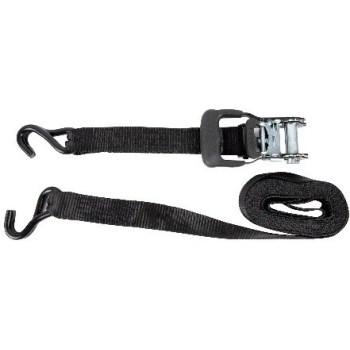Ratchet Strap, S-Hook - 1-1/2" x 15 Ft