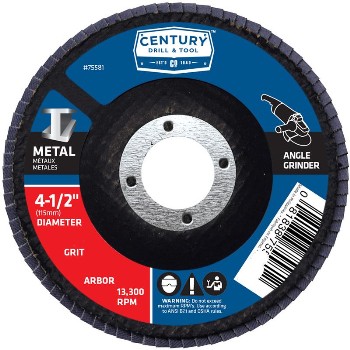 Century Drill & Tool   75586 4 1/2x5/8-11x80gt Disc