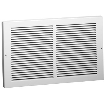 Baseboard Return Air  Grille, White ~ 6" x 30"