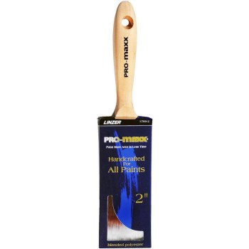Pro-Maxx Polyester Flat Trim Brush - 2"