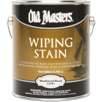 Wiping Stain, Weathered Wood ~ Gallon
