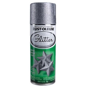 Glitter Spray Paint ~ Silver