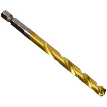 ShockWave Titanium Twist Drill Bit ~ 17/64" D  x 4 1/4" L