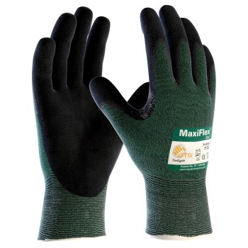 MaxiFlex Cut Nitrile Coated Gloves, ANSI A2 - Large
