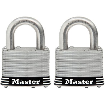 Stainless Steel Padlock ~ 2 pack