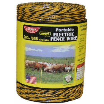 Parmak 400121 121 656ft. Ye/Bl Elec Fence Wire