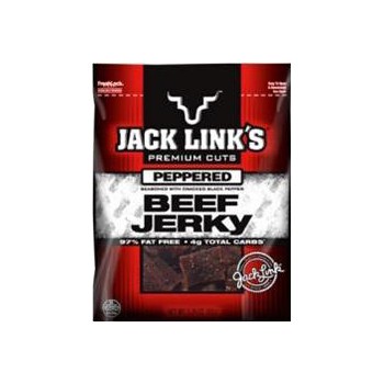 Jack Links 02028 1oz Peppered Beef Steaks