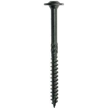 Grip-Rite Flathead Wood Screw - 3/8x4"