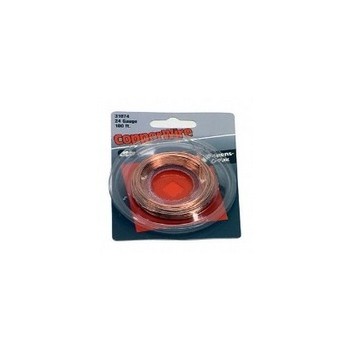 Hillman  123111 Copper Wire - 24 Gauge - 100 feet 