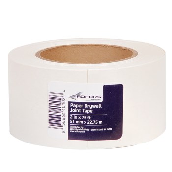 Fibatape Paper Drywall Joint Tape - 2" x 75 Ft