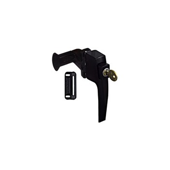 National 178418 Black Pushbutton Latch, Visual Pack 1327 