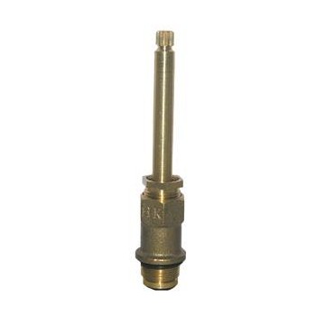 Tub & Shower Stem, Brass ~ Hot & Cold 