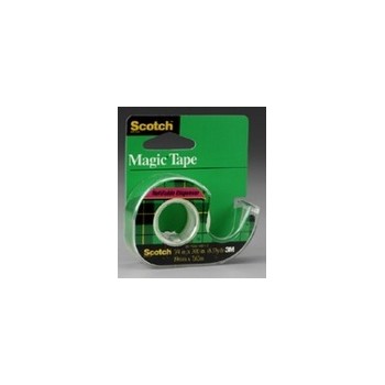 Scotch Tape and Dispenser - 0.75 inch x 300 feet 