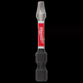 Milwaukee SHOCKWAVE Square Recess #3 Power Bit - 2"
