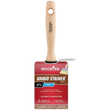 Wooster 0F51160026 Bravo Stainer Brush ~ 2 3/4"