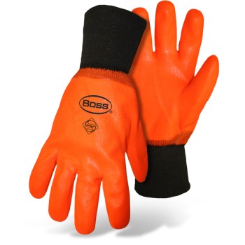 Boss 3500 Lg Pvc Knit Wrist Gloves