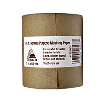 Masking Paper, General Purpose ~ 3" x 180 Ft.