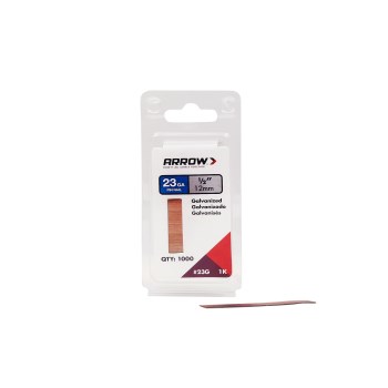 Arrow 23-Gauge Pin Nails - 1/2", 1000pk