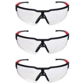 3 Pack Clear Glasses