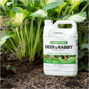 Liquid Fence Deer and Rabbit Repellent - Gallon